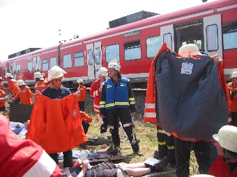 Sonnenschutz durch Einsatzjacken